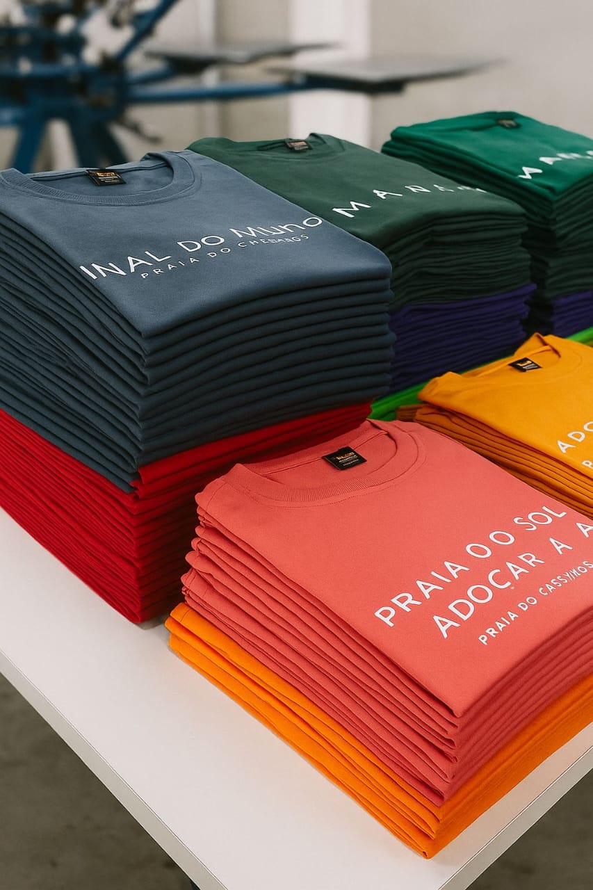 Camiseta preta personalizada para terceirão